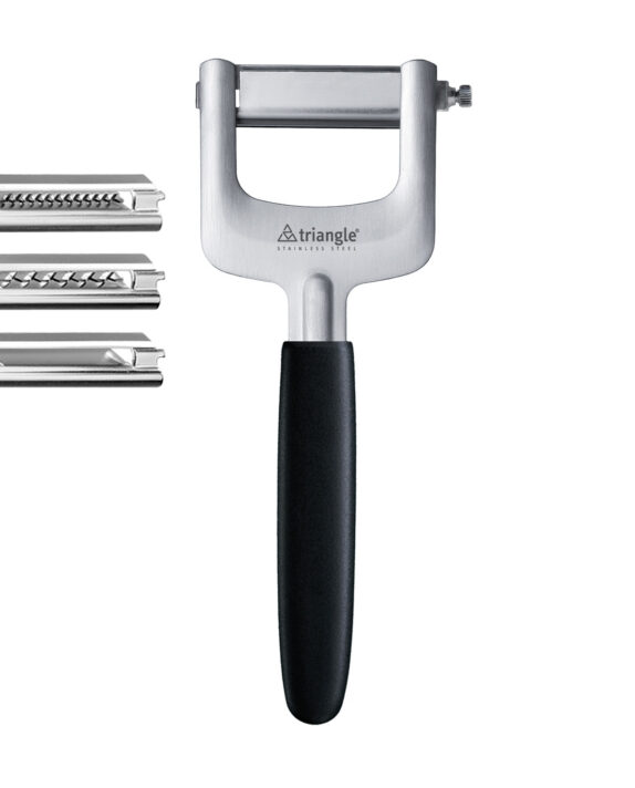 triangle Julienneschneider Set Professional mit 3 Klingen