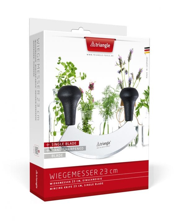 triangle Wiegemesser einschneidig in Verpackung