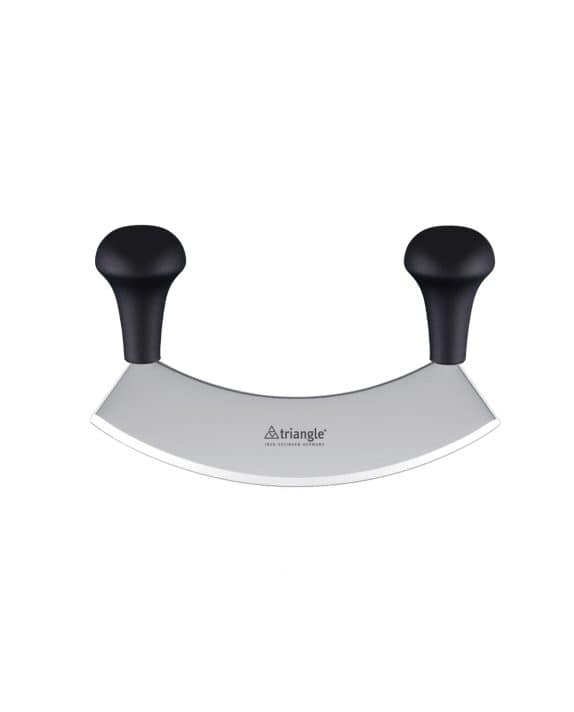 triangle Wiegemesser einschneidig mit 23 cm groß Klinge einfache eine Klinge Made in Solingen Deutschland Germany scharf handgeschärft Handarbeit handgemacht