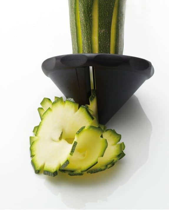 triangle Spiralschneider für Gurke Spiralen Rettich Radi Gemüsespitzer Spirelli