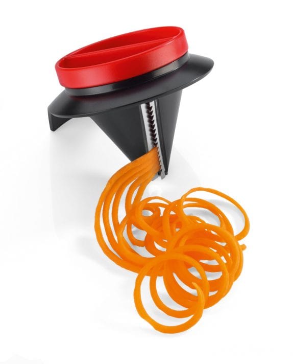 triangle Endlos-Julienneschneider Spirelli Gemüsespaghetti Streifenschneider Gemüsespitzer Zoodles