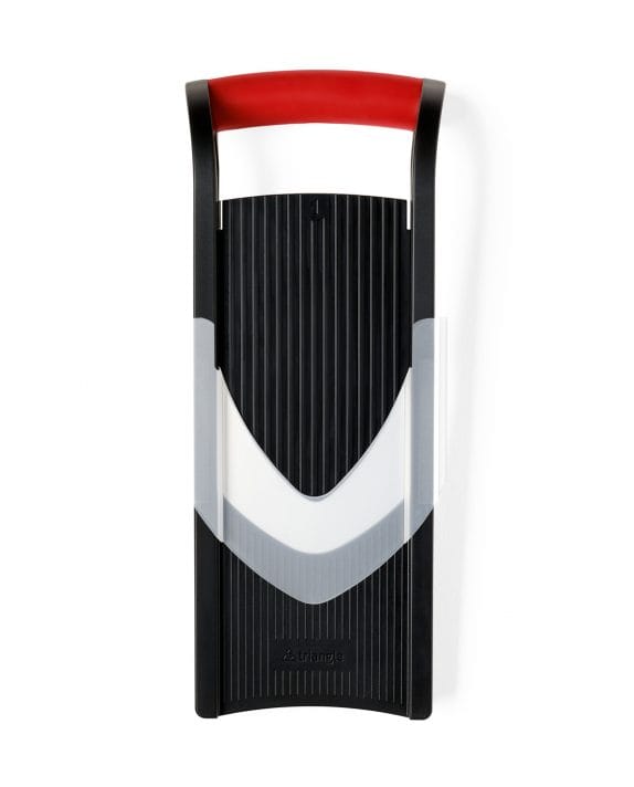 triangle Gemüsehobel mit Parabelklinge Hobel Mandoline verstellbar Streifen Julienne