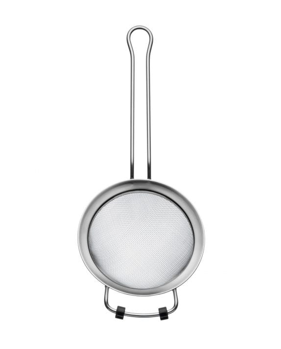 triangle Sieb 15 cm mit Anti-Rutsch-Füßchen Küchensieb grob grobmaschig klein