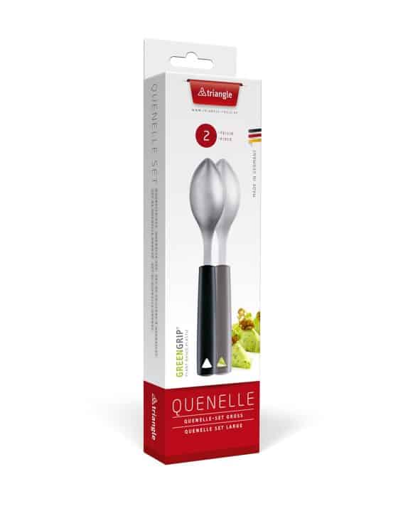 triangle quenelle set 8 cm