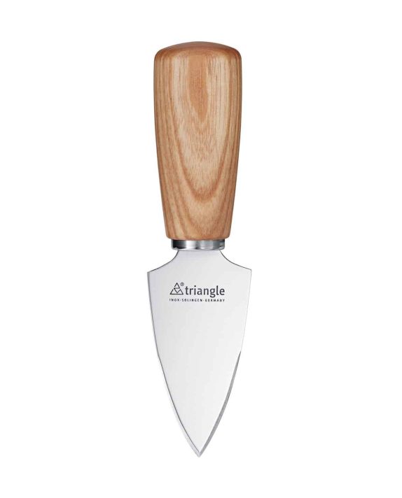 86 182 00 00 Parmesanmesser von triangle mit Eschenholz Parmesanbrecher Made in Solingen Germany